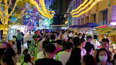 夏日氛圍感拉滿！“煙火氣”里的夜西寧